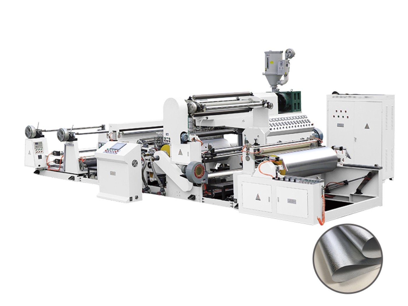 Máquina de recubrimiento y laminación de alta velocidad para no tejido 2