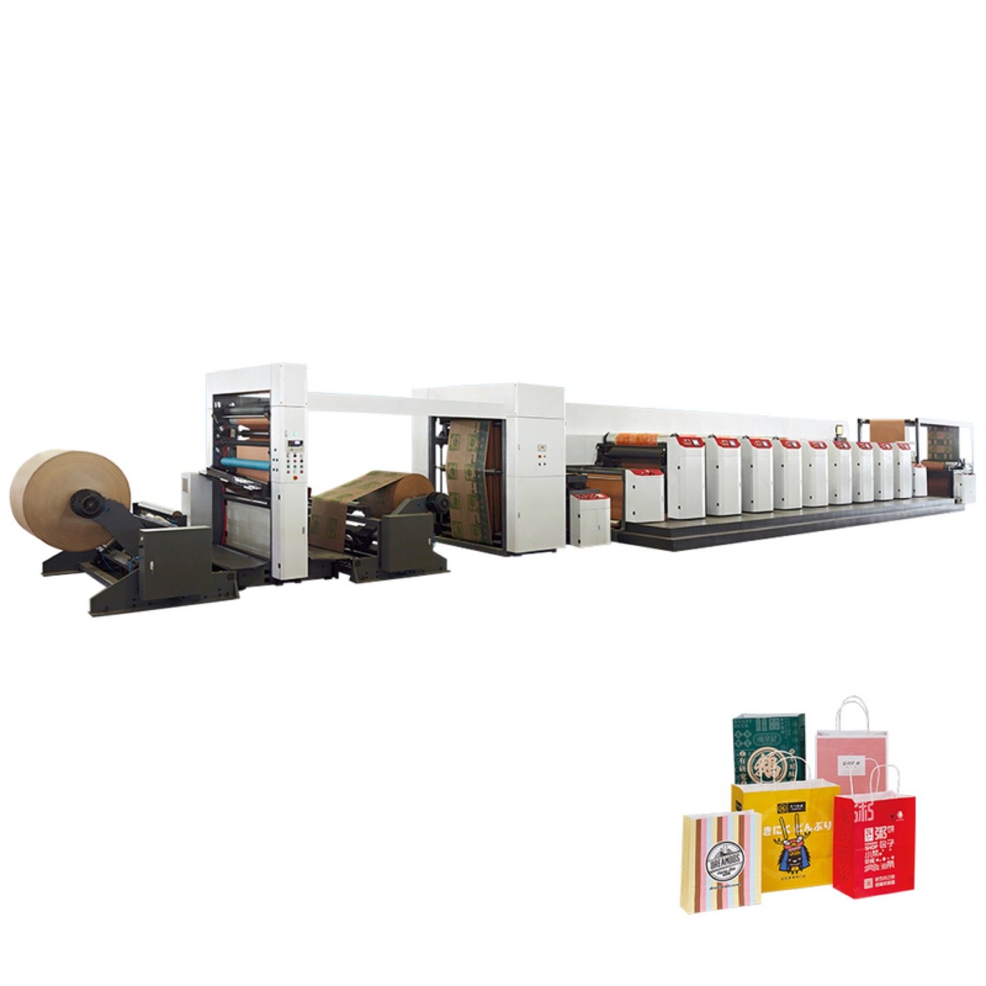 FE SERIES Medium Web Flexo Printing Machine