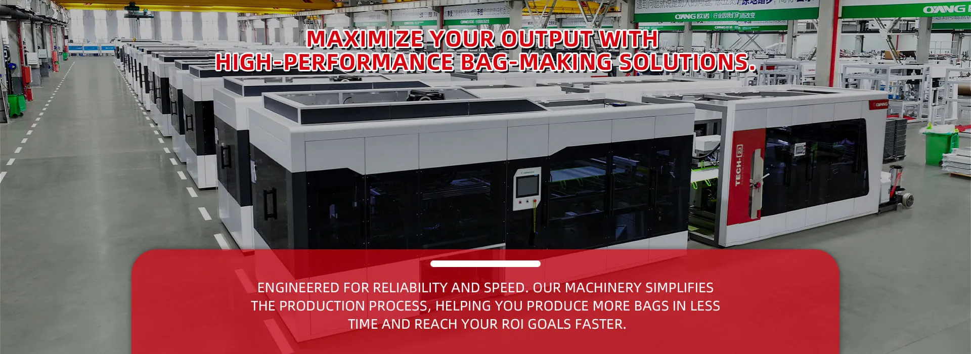 Packaging machinery production line