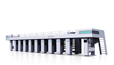 Máquina de impresión rotograbado