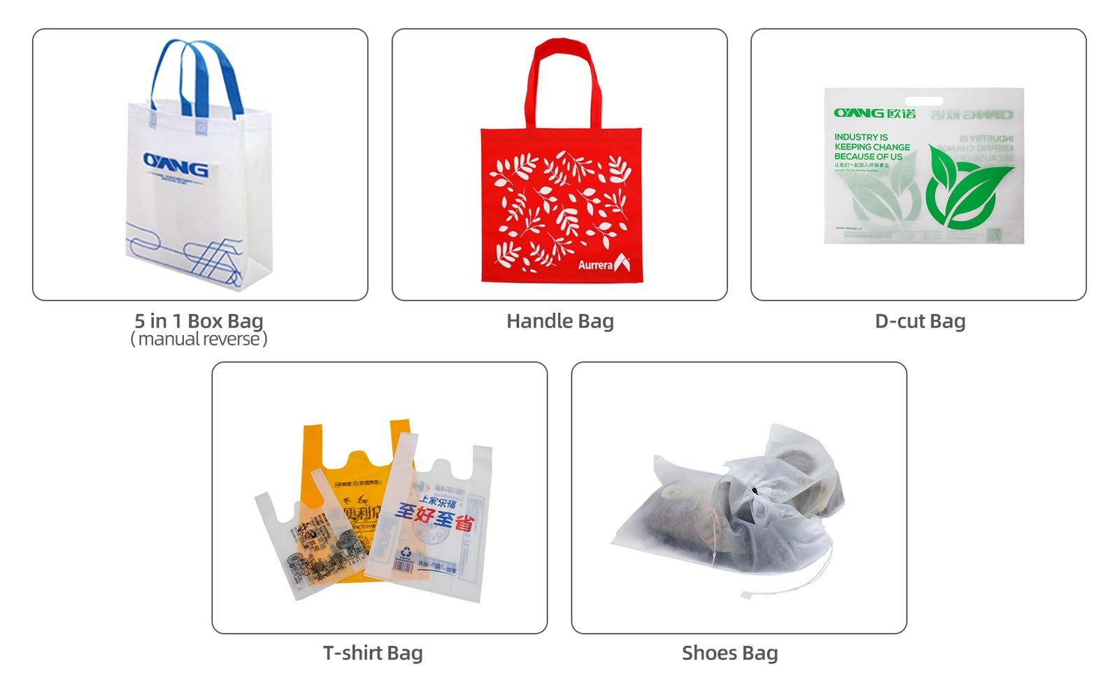 SMART 17-XB 700/800 Non Woven 5 in 1 Bag Making Machine with Handle Online detail 8