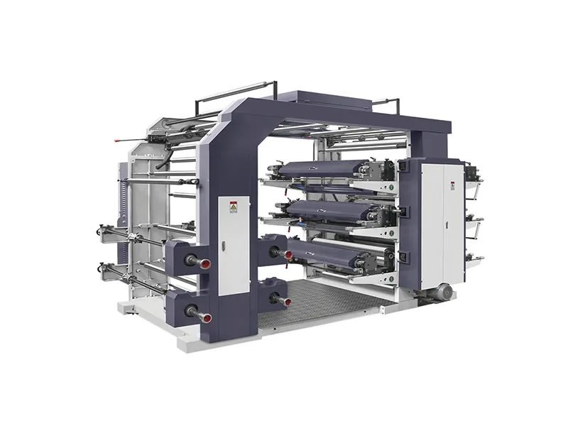 YTB-4 Colors Stack Speed Flexographic Printing Machine
