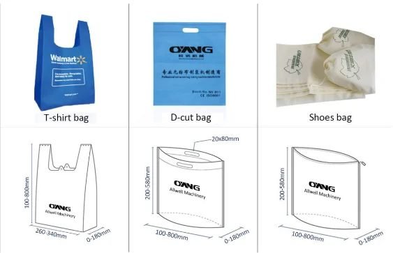 SMART 17-C700/800 Non Woven D-Cut Bag Making Machine detail 7