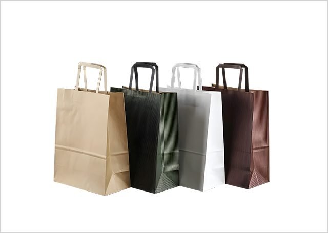 Automatic Roll-fed Square Bottom Paper Bag Machine with Flat Handle detail 2