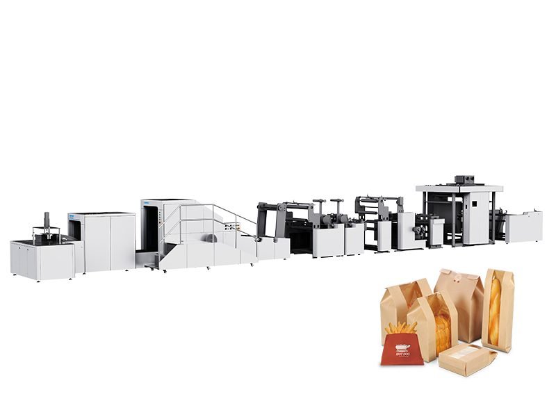 Roll-fed Square Bottom Paper Bag Machine ( Multi-functional Options ) detail 2