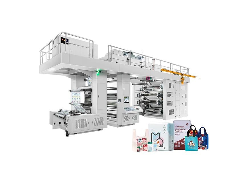 YTC-81600 8 Colors 1600mm Ci Flexo Printing Machine